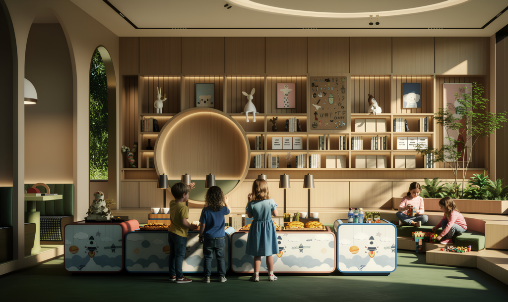 kids buffet solutions by meveca