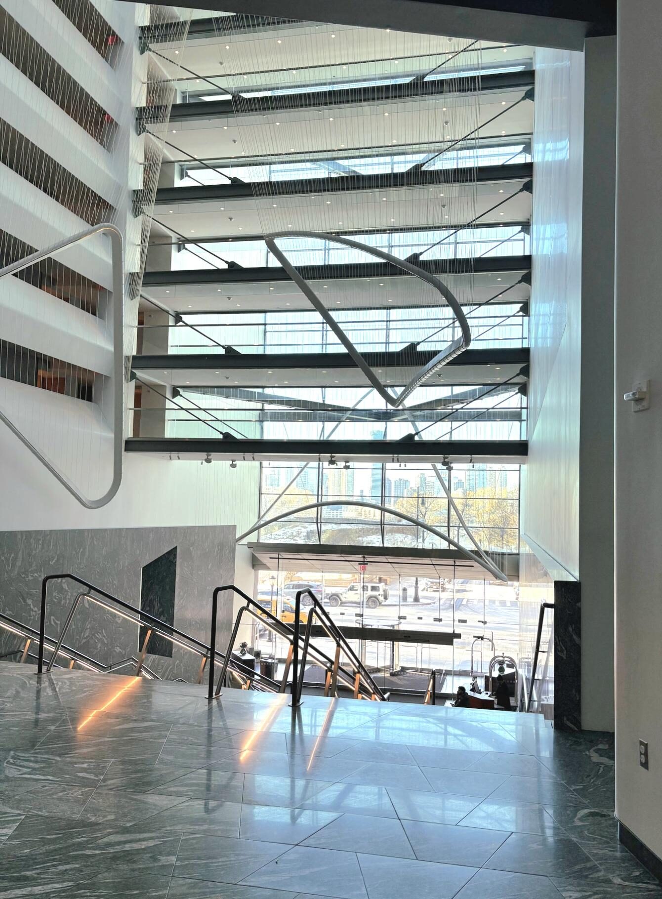 Conrad New York Downtown Interior view Meveca Hotel Project